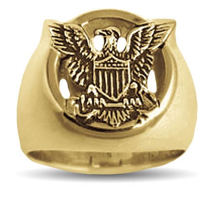 Gold Coast Guard Eagle Ring