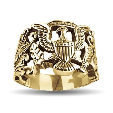 Gold Great Seal Eagle Ring